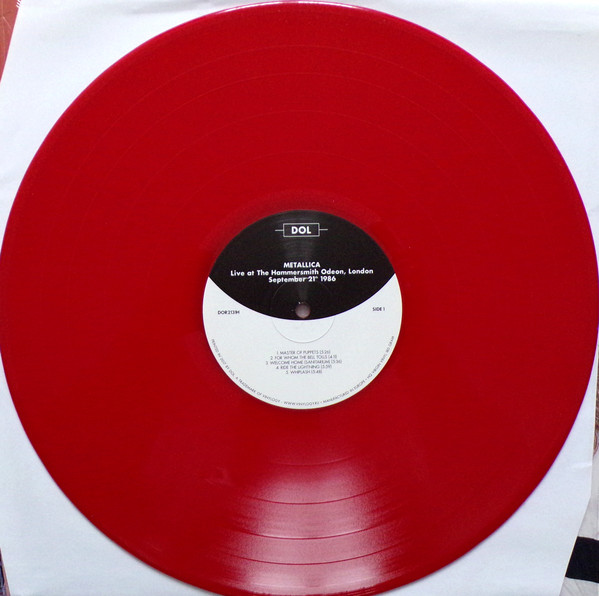 VINILO METALLICA / Live At The Hammersmith Odeon London September 21th